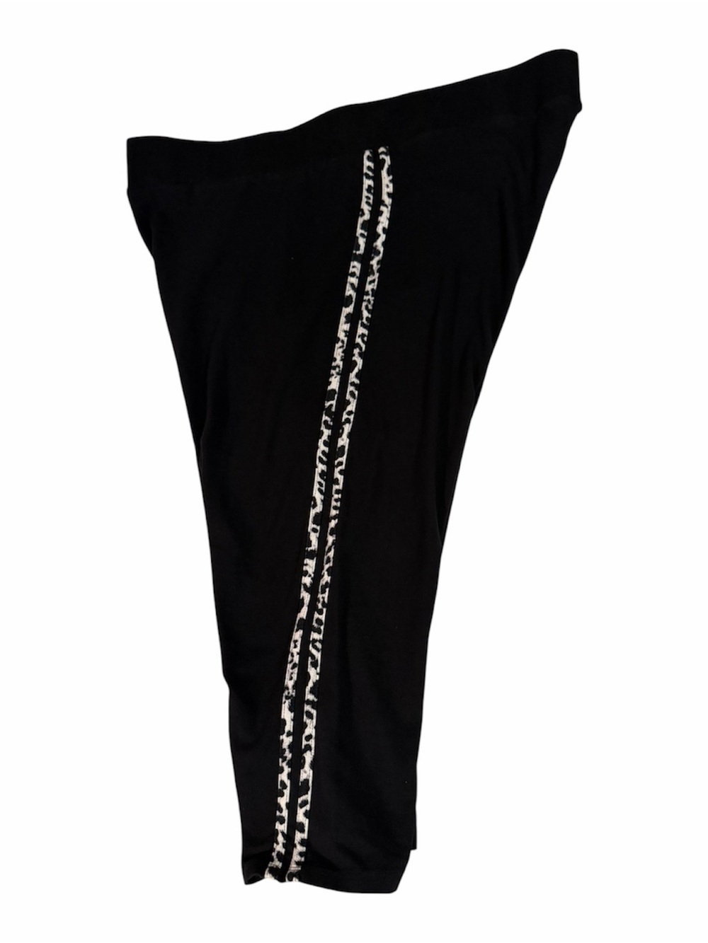 Torrid 3X Wild Cat Capri Leggings With Animal Print Side Stripes